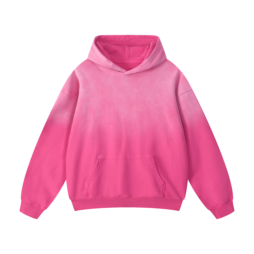 Colossians 3:23 “Work Heartily” Sun-fade Oversized Cotton Hoodie