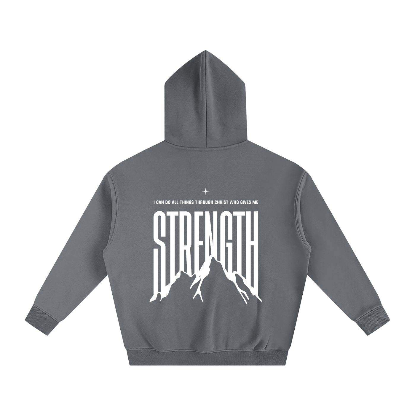 Philippians 4:13 Oversize Fleeced Hoodie