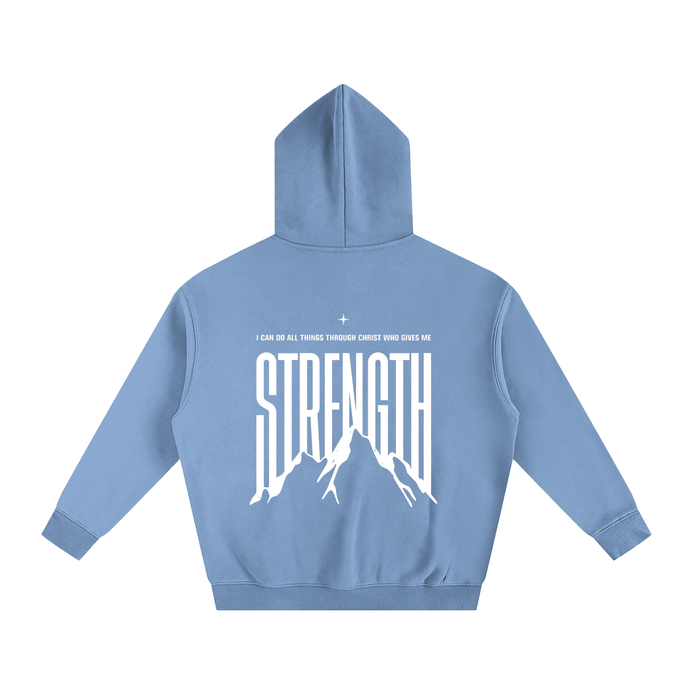 Philippians 4:13 Oversize Fleeced Hoodie