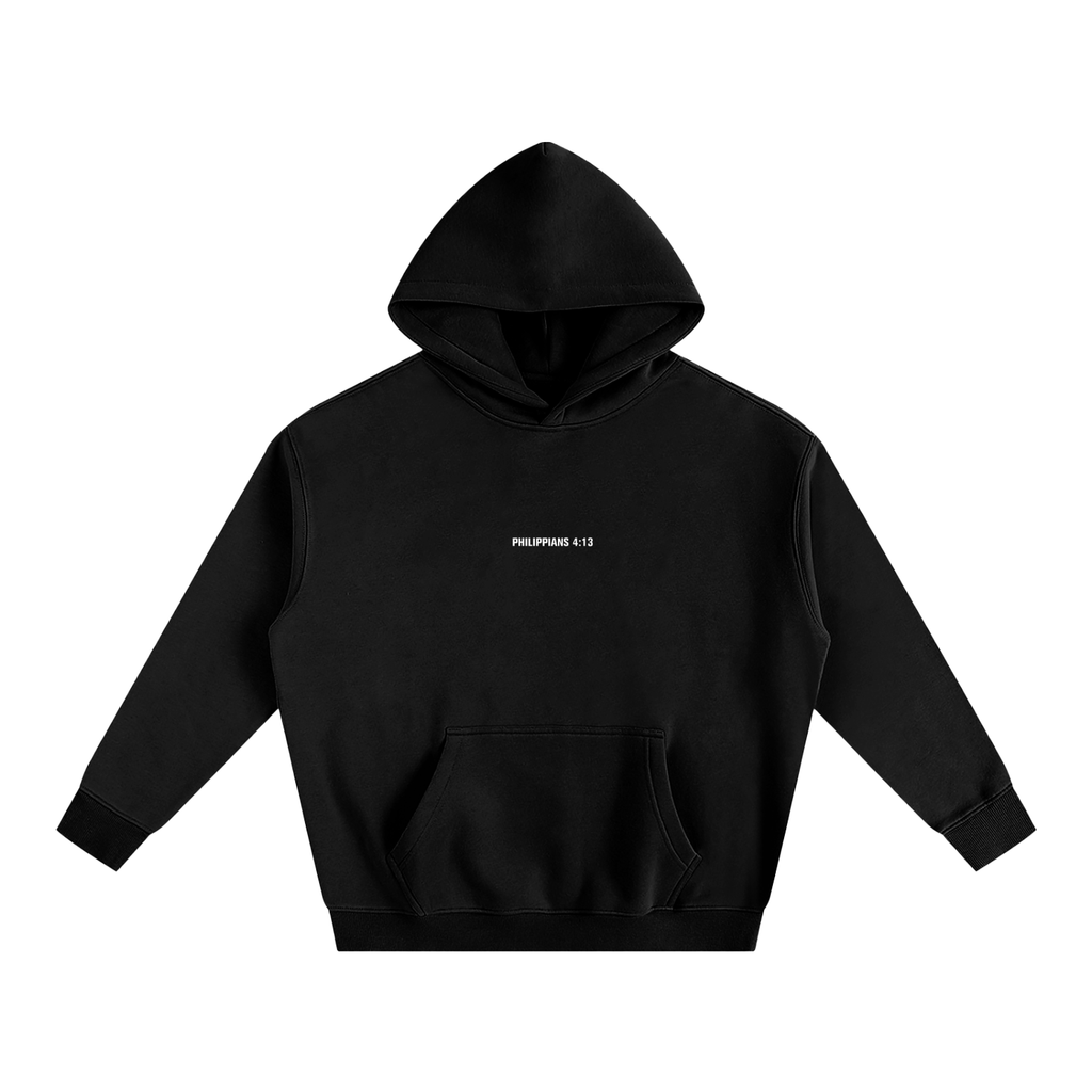 Philippians 4:13 Oversize Fleeced Hoodie