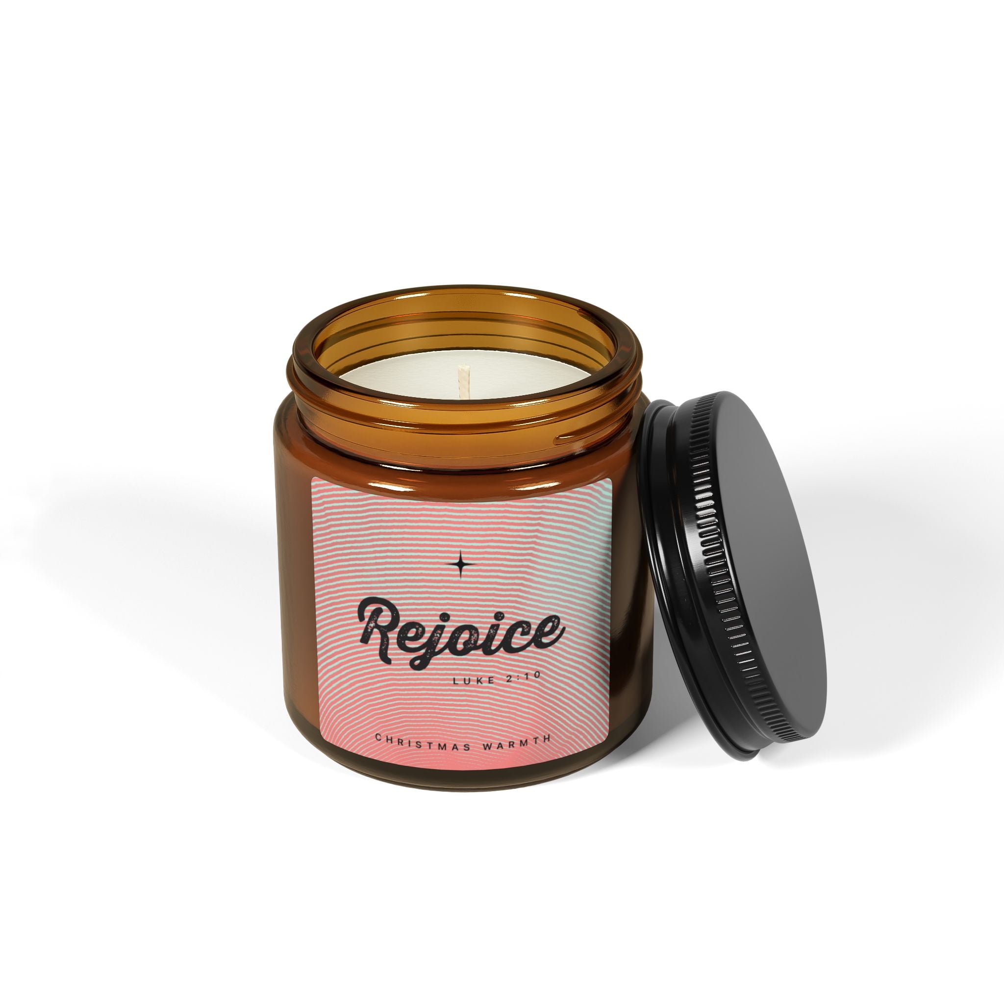 “Rejoice” — Christmas Warmth Scented Soy Candle