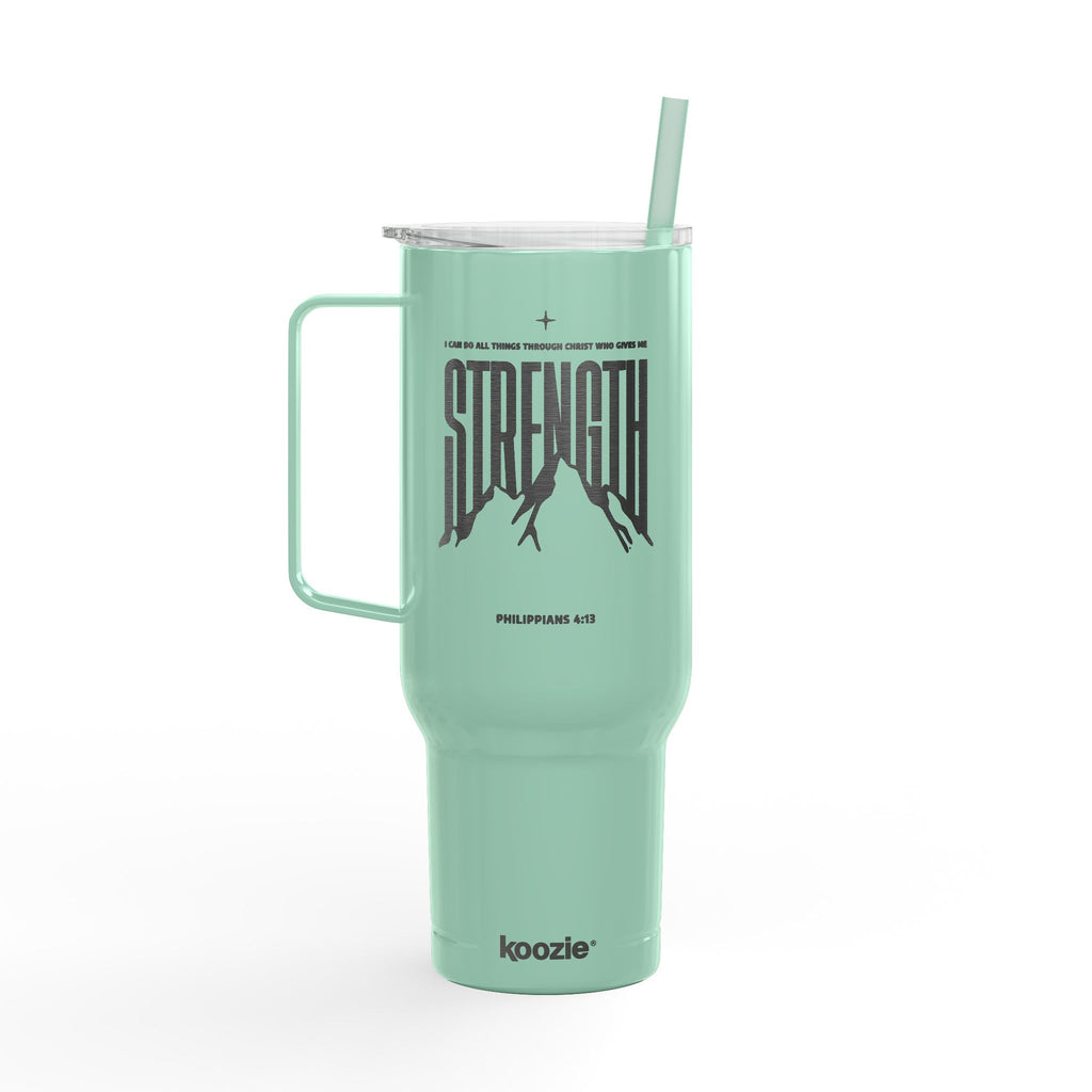 Philippians 4:13 40oz Engraved Insulated Tumbler with Lid
