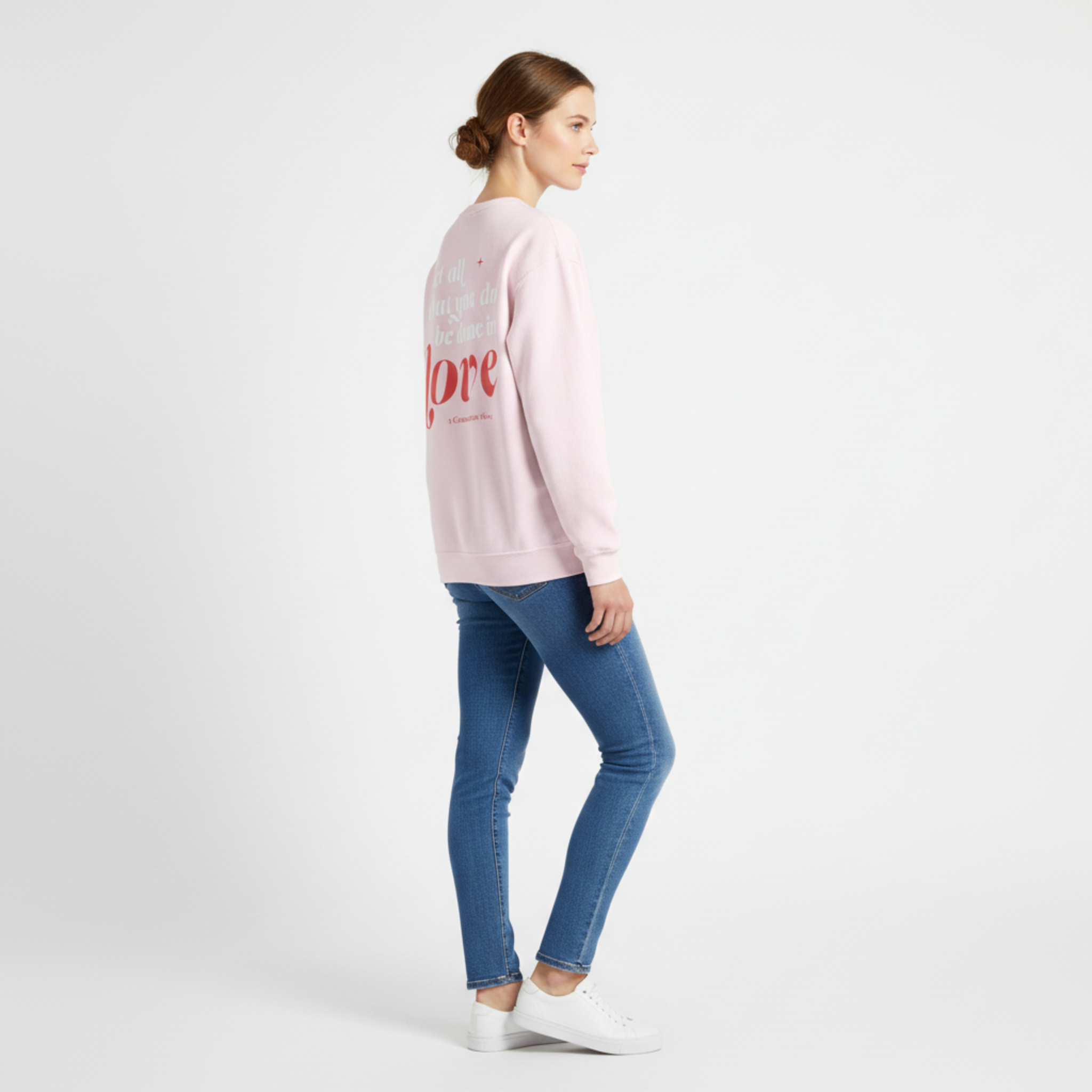 1 Corinthians 16:14 “Let All That You Do Be Done In Love” Crewneck Sweatshirt