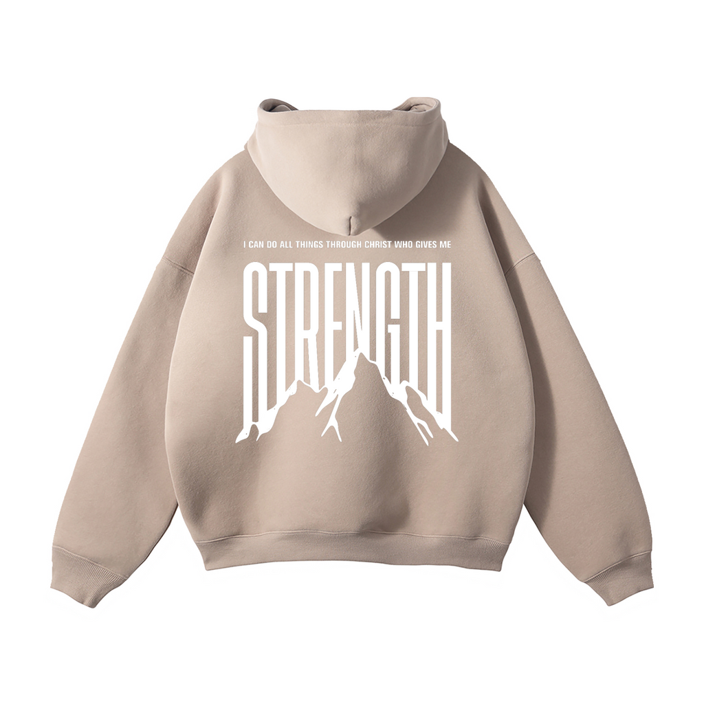 Philippians 4:13 Oversize Fleeced Hoodie