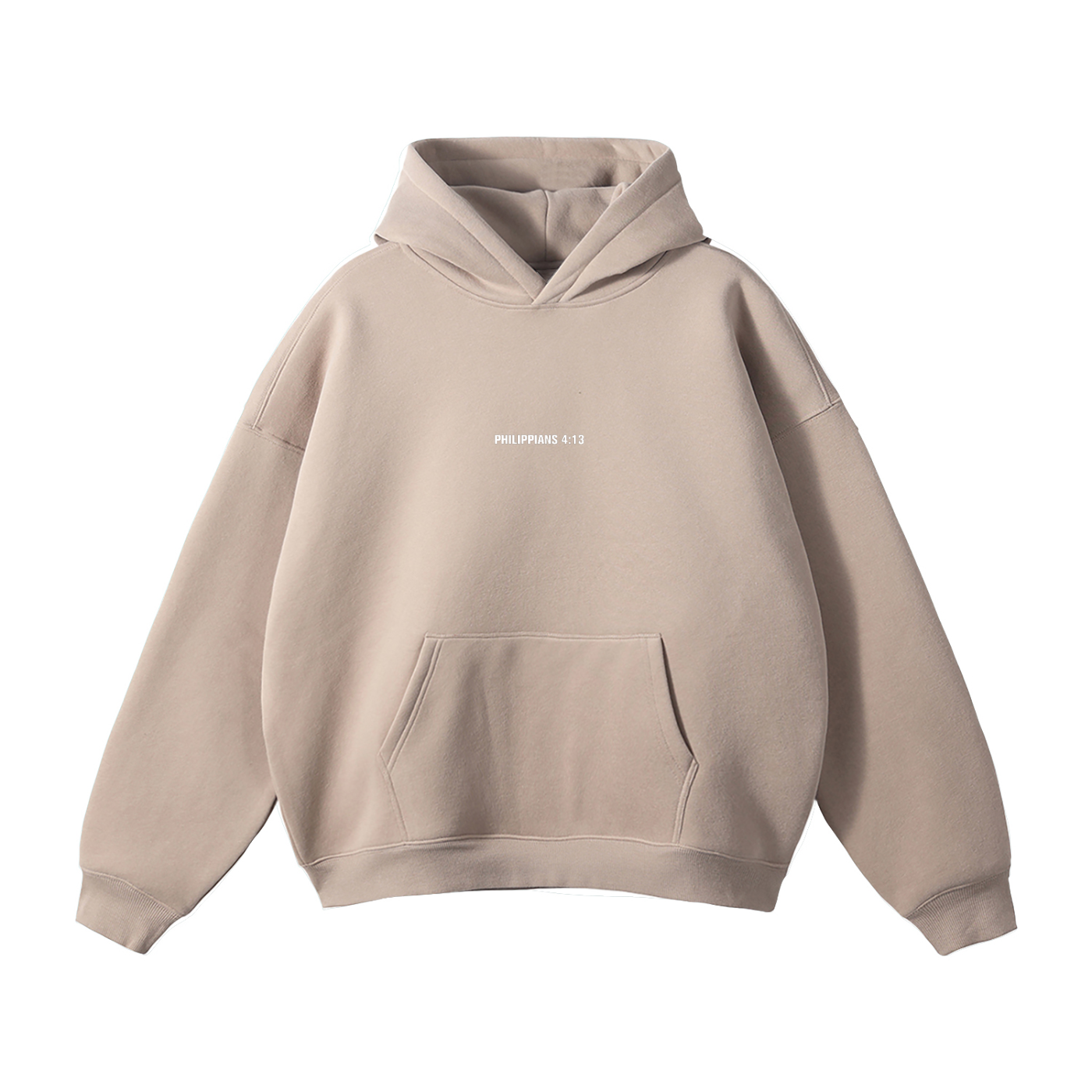Philippians 4:13 Oversize Fleeced Hoodie
