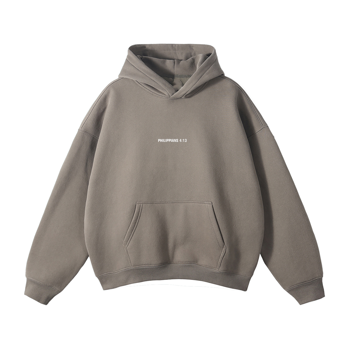 Philippians 4:13 Oversize Fleeced Hoodie