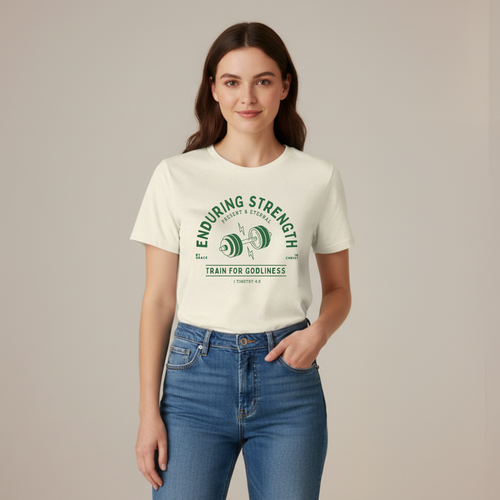 1 Timothy 4:8 “Train for Godliness” T-Shirt