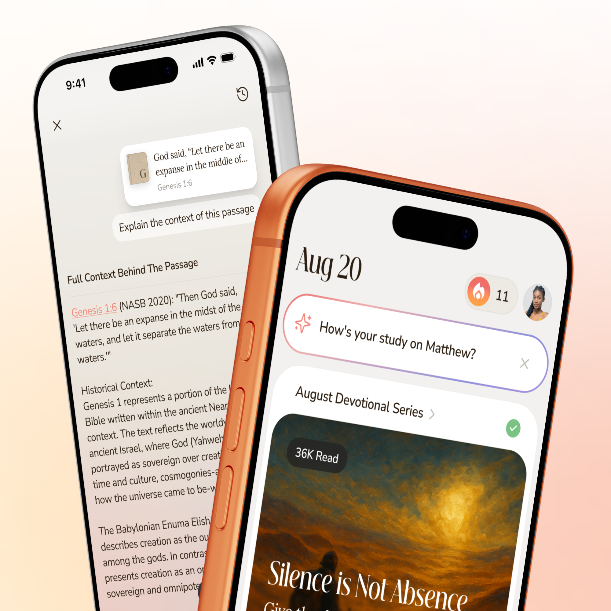 Aura Bible App Monthly Membership