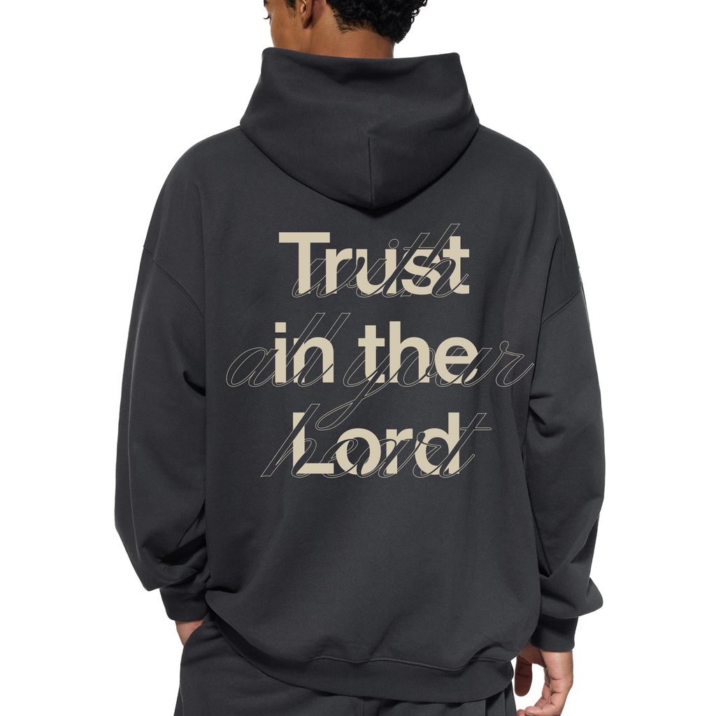 Proverbs 3:5 Oversize Fleeced Hoodie