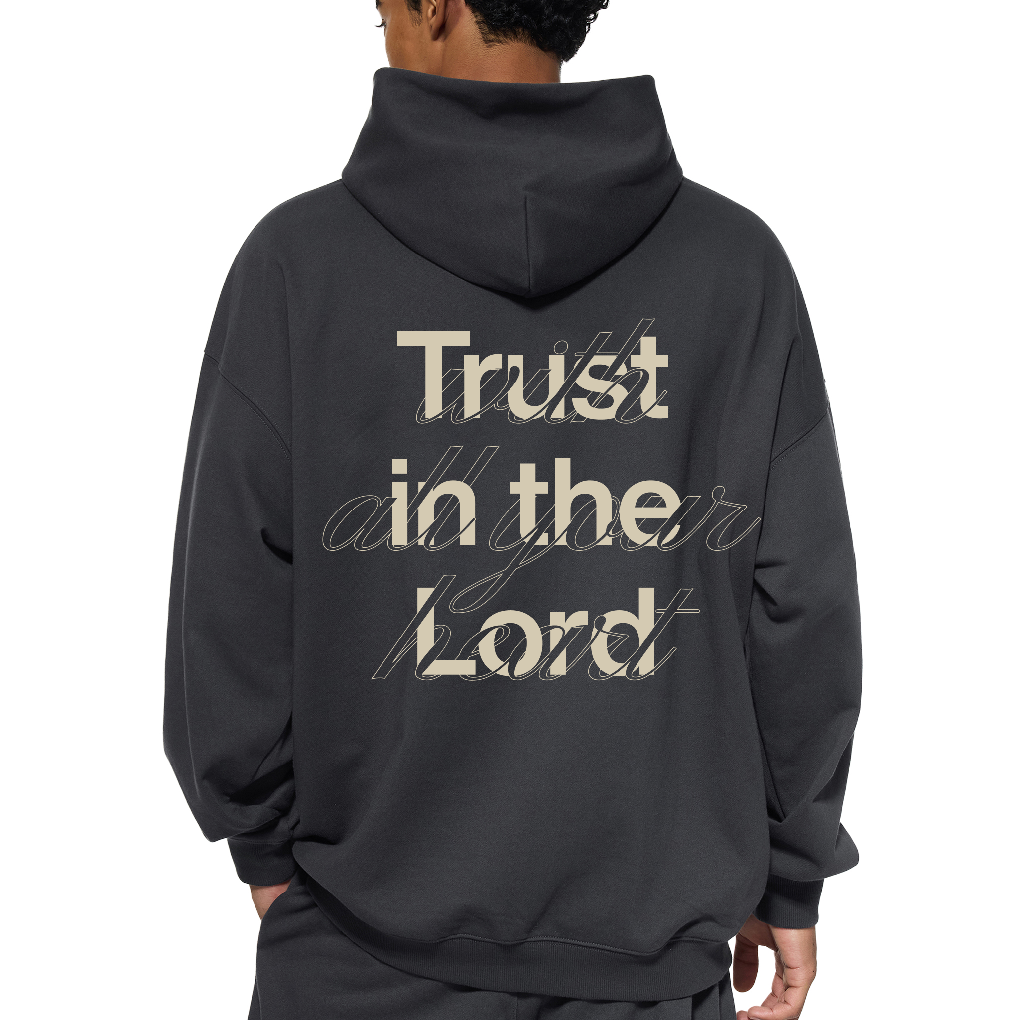 Proverbs 3:5 Oversize Fleeced Hoodie